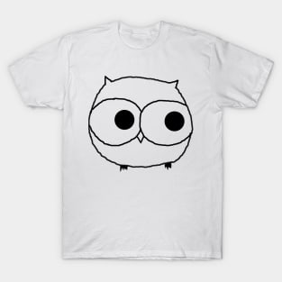 Drawn Owl Design T-Shirt